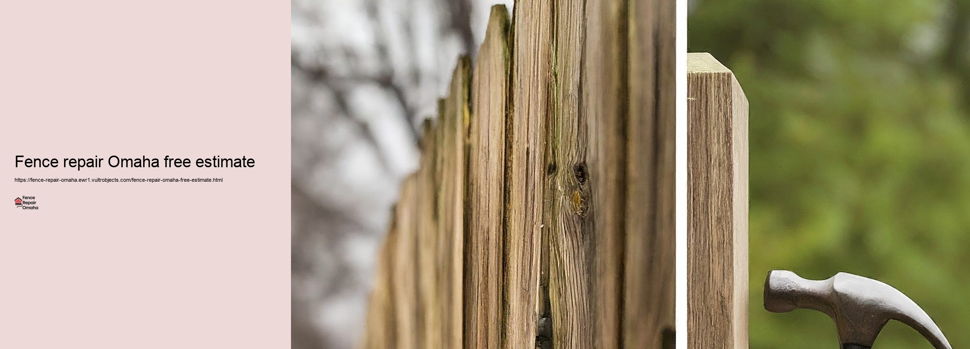 Low-cost and Trustworthy Fence Taking care of in Omaha
